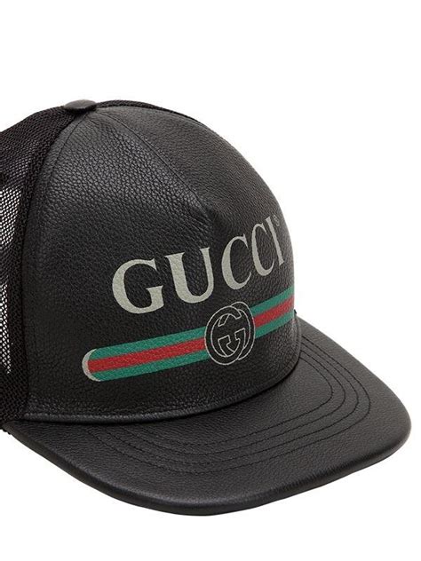 gucci leather cap replica